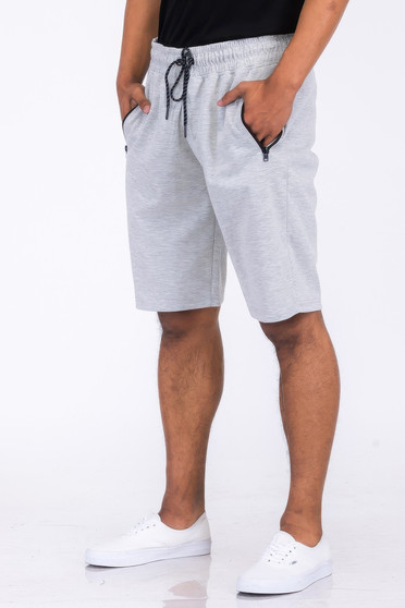 Cotton Blend Lounge Sweat Shorts​