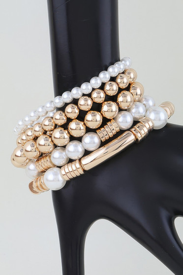 Multi Crystal Beaded Bracelet​