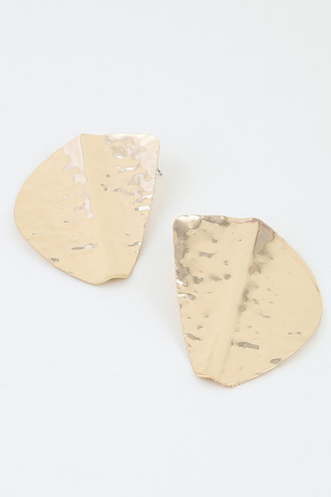 Hammered Fashion Stud Earrings