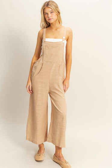 HYFVE Textured Wide Leg Overall