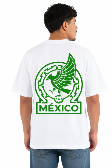 Mexico Print Heavy Weight Graphic Print 7.5 Oz Tee 