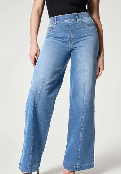 Women Loose Stretch Denim Pants