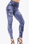 Seamless High Stretch Spring And Winter Printed Women's Fashion Slim Basic Pants