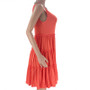 Summer Solid Round Neck Sleeveless Casual Women's Fashion Pleated Casual Dress