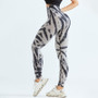 Women Seamless Tie Dye High Waist Yoga Pants