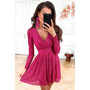 Casual Fashion Long Sleeve Women's Party Sequin Loose Dress