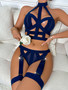 Women Sexy Lace-Up Hollow Sexy Lingerie