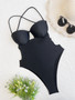 Women Sexy Bikini One Piece Swimwear