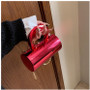 Candy Color Acrylic Box Bag Autumn And Winter Fashion Laser Chain Crossbody Bag