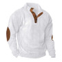 Corduroy Pullover Men's Casual Long Sleeve T-Shirt