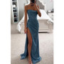 Women Party Strap Loose Casual Slit Dress