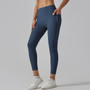 Women Pocket Running Fitness Pants High Waist Yoga Pants