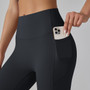 Women Pocket Running Fitness Pants High Waist Yoga Pants