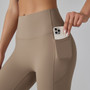 Women Pocket Running Fitness Pants High Waist Yoga Pants