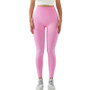 Women Seamless Knitting High Waisted Ribbed Sports Fitness Yoga Pants