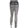 Women Sexy Rhinestone Fishnet Pants