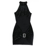 Women's Fashion Round Neck Sleeveless Bodycon Sexy Dress For Women