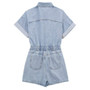 Summer Career Versatile Women's Denim Short Jumpsuit