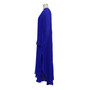 Fashion Women's Solid Color Chiffon Long Pleated Dress