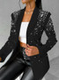 Fashionable Casual Beaded Blazer For Women