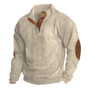 Men's Top Corduroy Pullover Men's Casual Long Sleeve T-Shirt