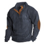 Men's Top Corduroy Pullover Men's Casual Long Sleeve T-Shirt