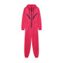 Women Casual Zip Hooded Jumpsuit