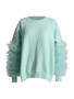 Women's Sweater Tops Autumn Fashion Patchwork Lace Sweater