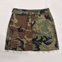 Women's Summer Camo Pocket Tassel Hollow Trendy Skirt