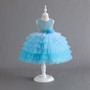 Children's Clothing Gradient Tutu Children's Dress Princess Dress Girl Flower Dresses
