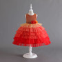 Children's Clothing Gradient Tutu Children's Dress Princess Dress Girl Flower Dresses