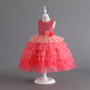 Children's Clothing Gradient Tutu Children's Dress Princess Dress Girl Flower Dresses