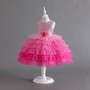 Children's Clothing Gradient Tutu Children's Dress Princess Dress Girl Flower Dresses