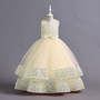 Children's Dress Sequined Children's Dress Bow Princess Dress Flower Girl Performance Dress