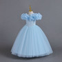 Off Shoulder Children's Princess Dress Flower Girl Christmas Dress Kids Dress