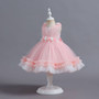 Children's Dress Cascading Ruffles Princess Dress Flower Girl First Birthday Baby Dress