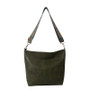 Women Retro Wide Shoulder Crossbody Bag Bucket Bag