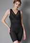 body shaping jumpsuit tummy control fitted waist and hip tightening body slimming body romper with breast pads