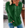 Women's Tops Loose Casual Round Neck Long Sleeve T-Shirt