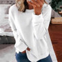 Women's Tops Loose Casual Round Neck Long Sleeve T-Shirt