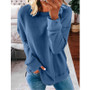 Women's Tops Loose Casual Round Neck Long Sleeve T-Shirt