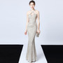 Sequined Evening Dress Long Formal Slim Mermaid Elegant Party Dress