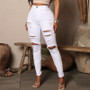 Women Stretch Ripped Denim Jeans Pant