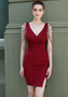 Women Formal Party Sexy Slim Evening Dress