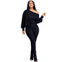 Plus Size Women's fashion Casual Slim Fit jumpsuit