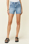 Judy Blue Full Size High Waist Rhinestone Decor Denim Shorts