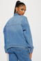 Women Loose Casual Denim Jacket