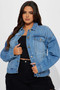 Women Loose Casual Denim Jacket