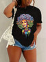 Girls Printed Short Sleeve T-Shirt