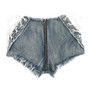 Summer And Autumn Women's Denim Shortssexy High Waist Denim Pants